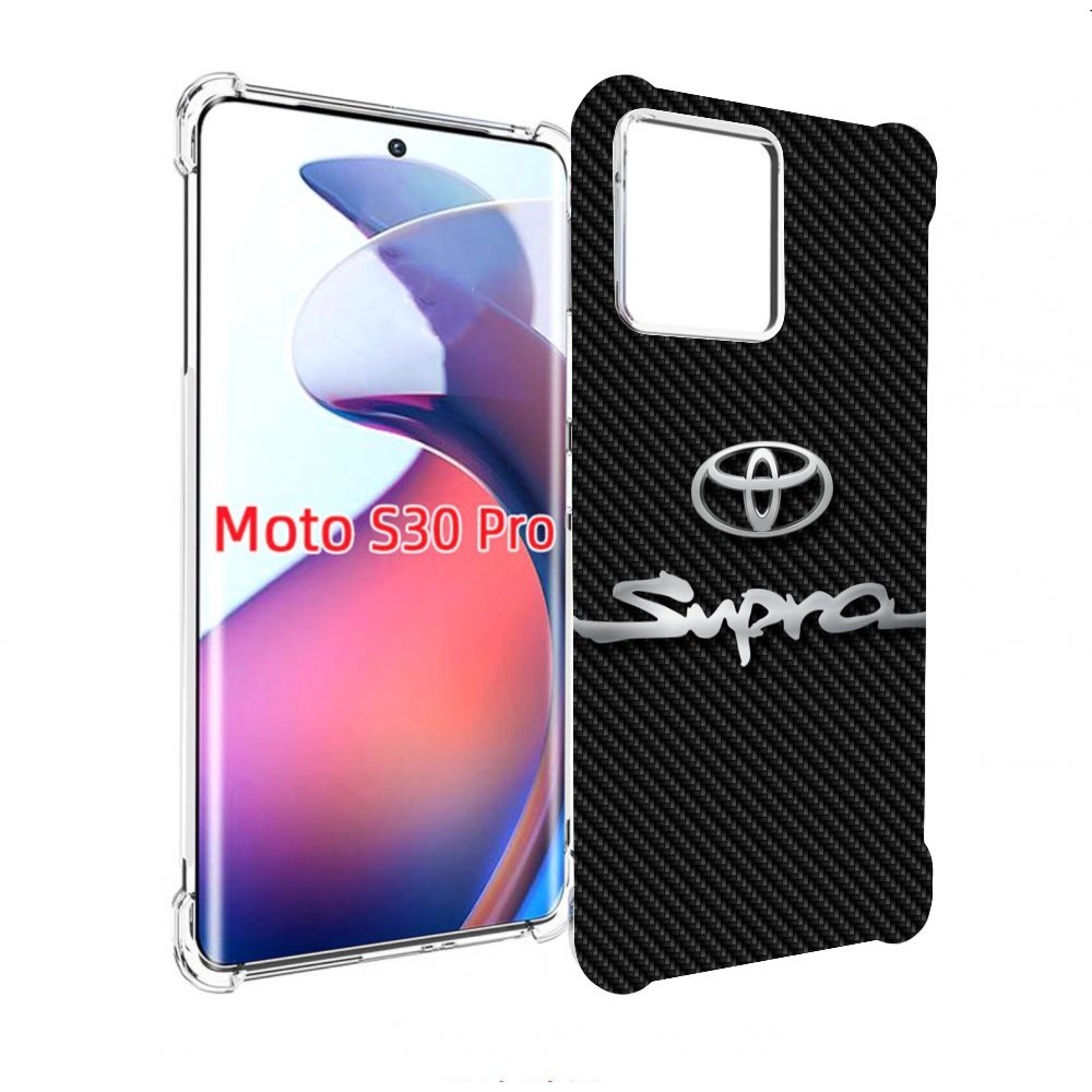 

Чехол MyPads toyota тоиота 2 для Motorola Moto S30 Pro, Прозрачный, Tocco