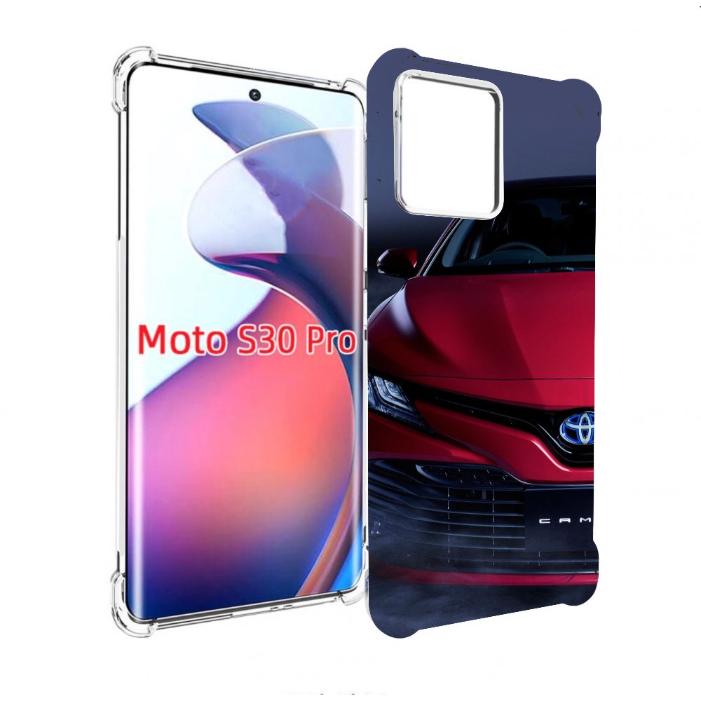 

Чехол MyPads toyota тоиота 1 для Motorola Moto S30 Pro, Прозрачный, Tocco