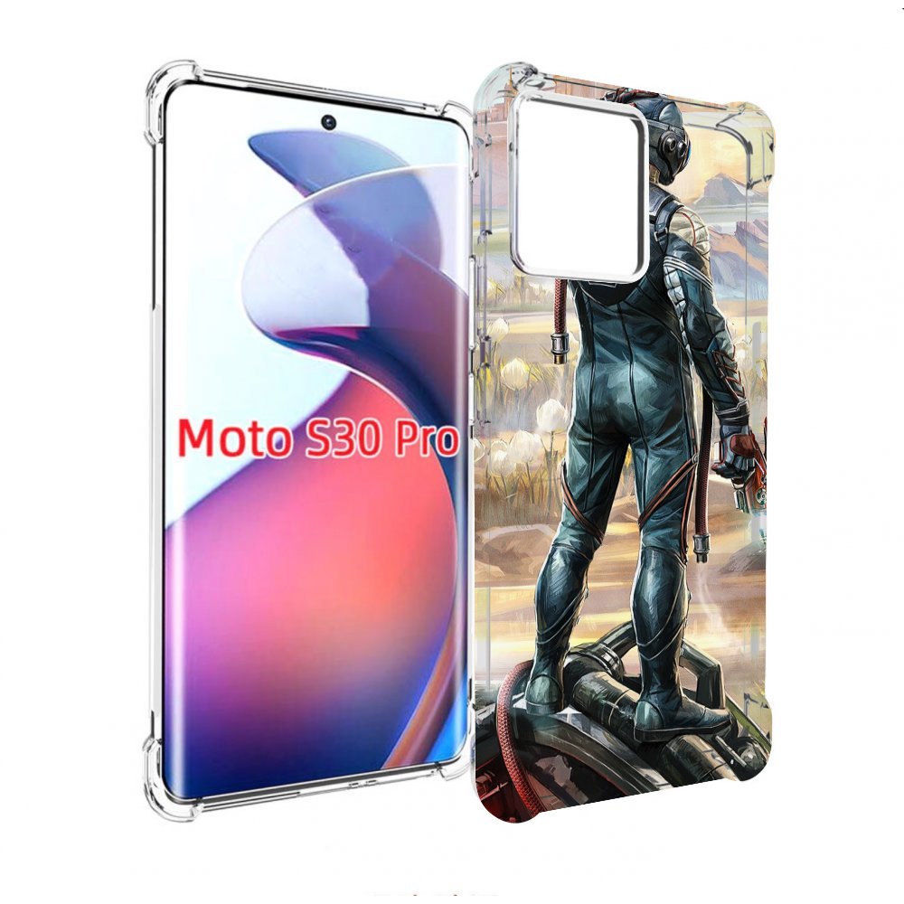 

Чехол MyPads the-outer-worlds для Motorola Moto S30 Pro, Прозрачный, Tocco