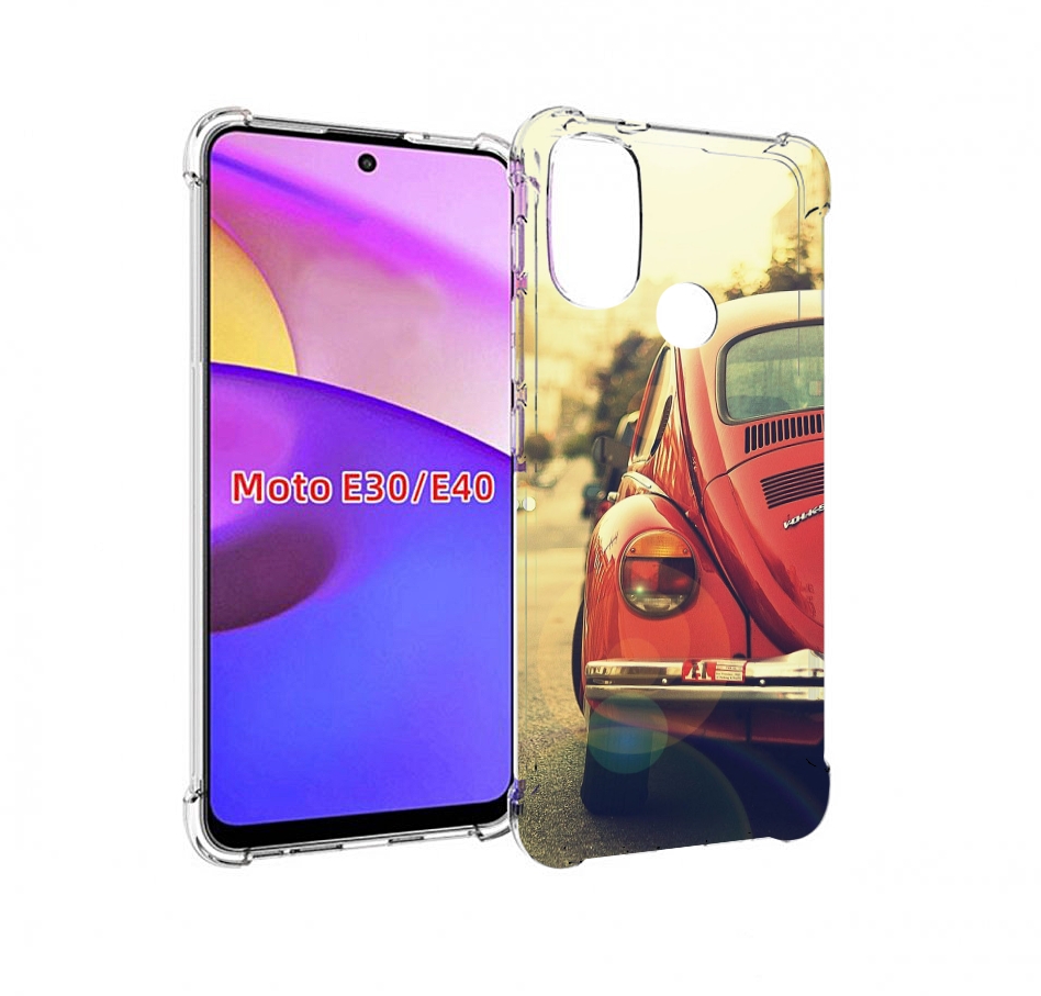 

Чехол бампер MyPads Жук для Motorola Moto E30., Прозрачный, Tocco