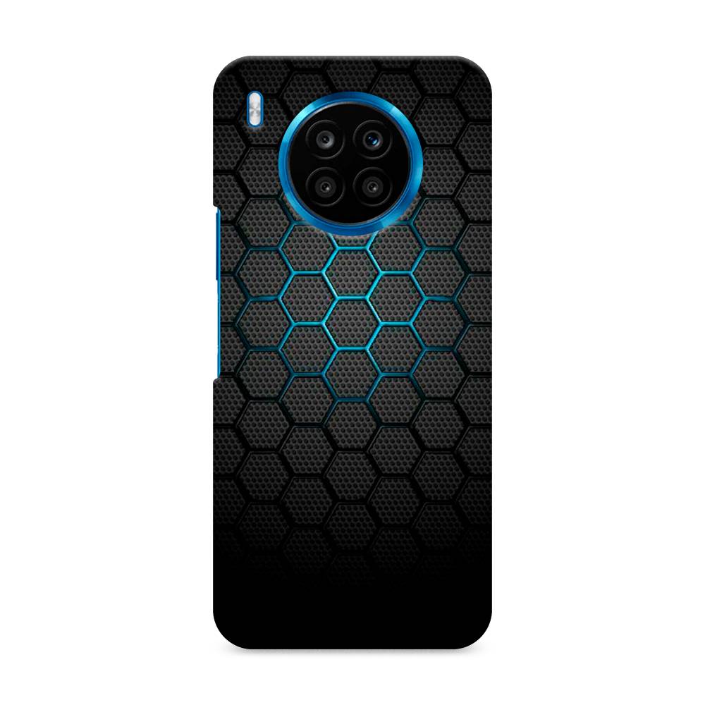 

Чехол Awog "Бирюзовые соты" для Honor 50 Lite, 6106420-2