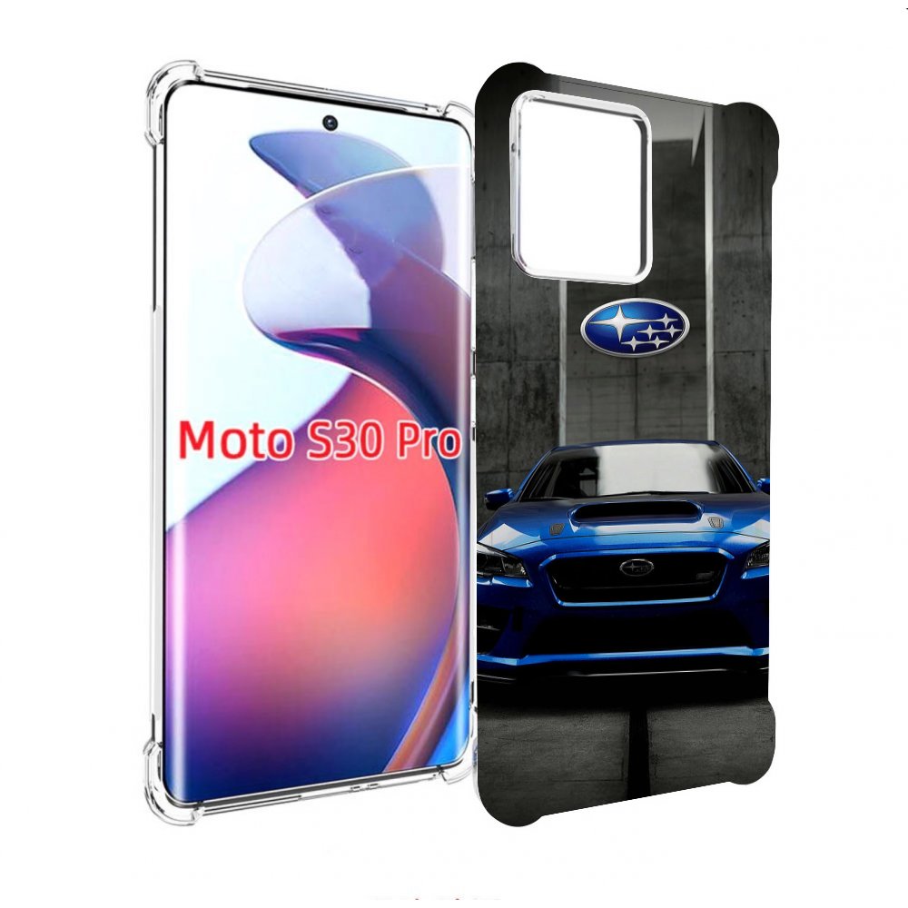 

Чехол MyPads subaru субару 1 мужской для Motorola Moto S30 Pro, Прозрачный, Tocco