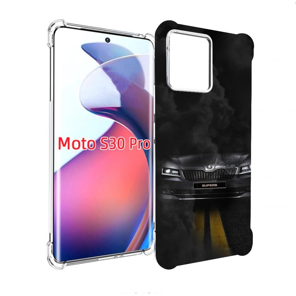 

Чехол MyPads skoda шкода 1 для Motorola Moto S30 Pro, Прозрачный, Tocco