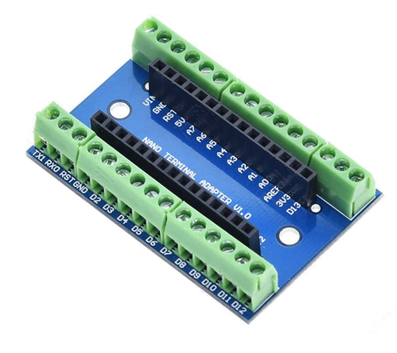 

Плата расширения IO Shield для Arduino Nano