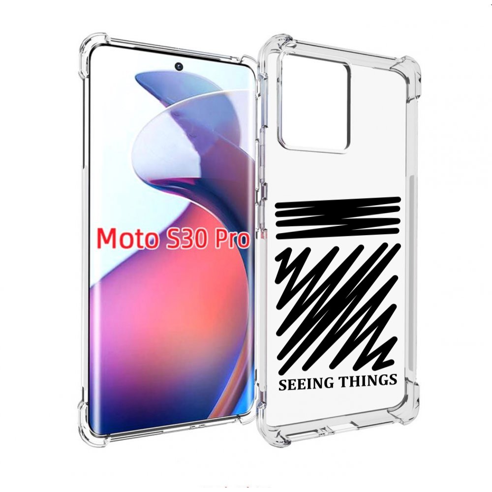 

Чехол MyPads seeing-things для Motorola Moto S30 Pro, Прозрачный, Tocco