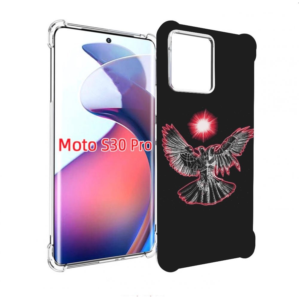 

Чехол MyPads pyrokinesis валькирия для Motorola Moto S30 Pro, Прозрачный, Tocco