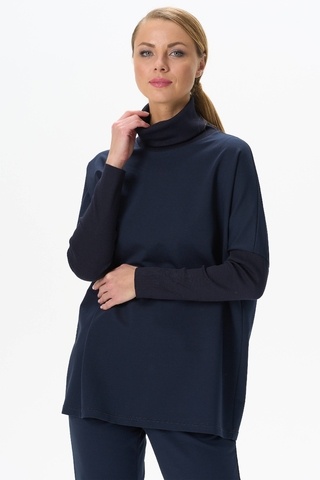 Свитер женский КАЛЯЕВ 69021 синий 56 RU 2507₽