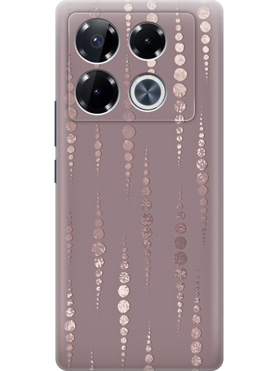 

Силиконовый чехол на Infinix Note 40 Pro / 40 Pro 5g / 40 Pro+ 5g с принтом 800663, Прозрачный;белый;розовый, 782627031