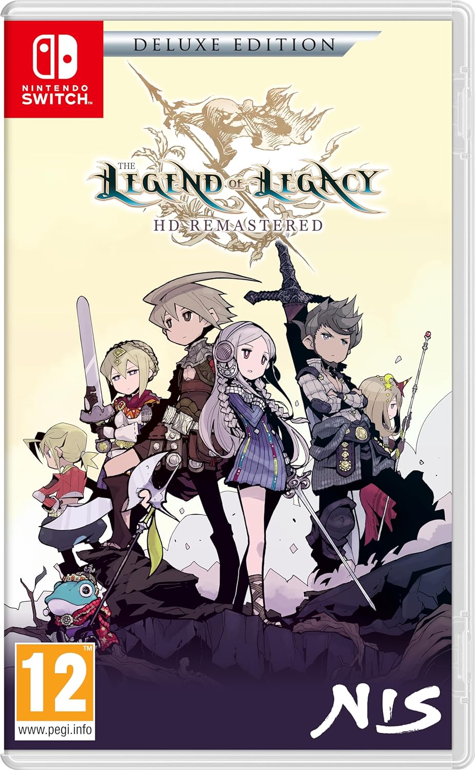 Игра The Legend of Legacy HD Remastered DE NS полностью на иностранном языке 7790₽