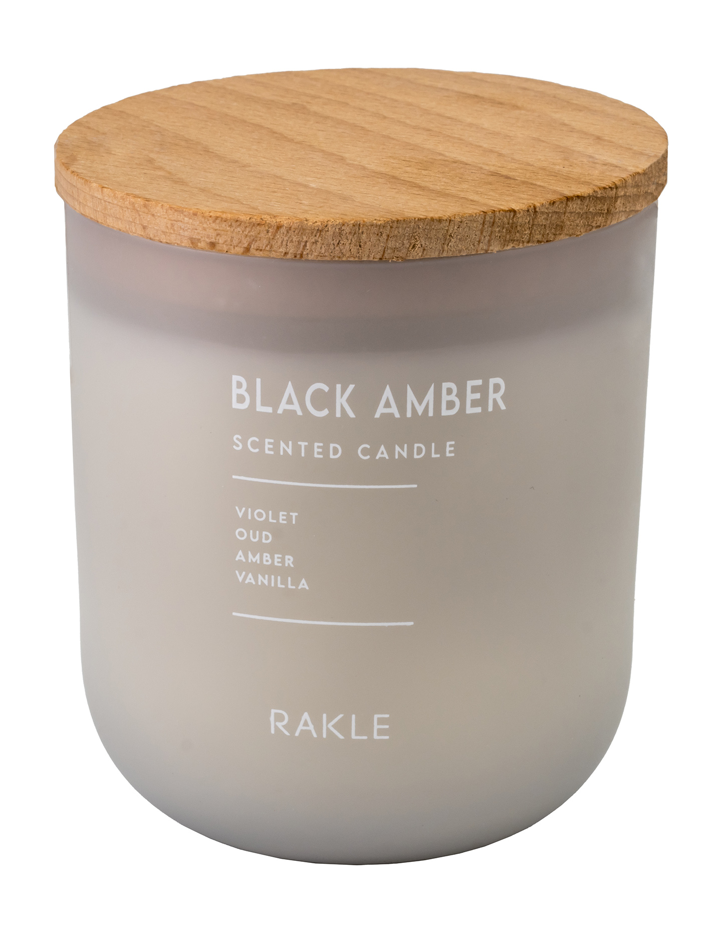 

Ароматическая свеча Rakle Black Amber Candle