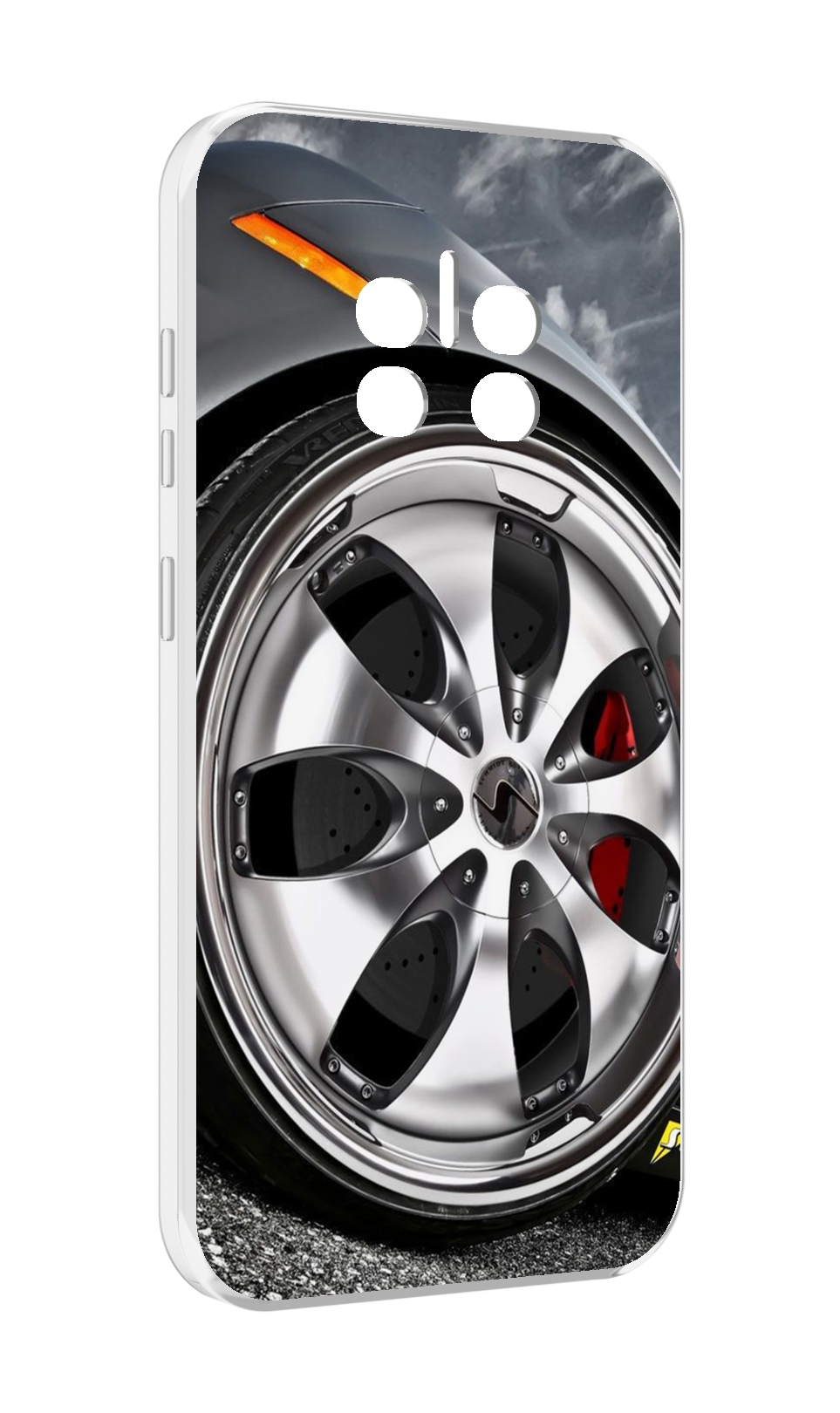 

Чехол MyPads Колесо мужской для Doogee V11, Прозрачный, Tocco