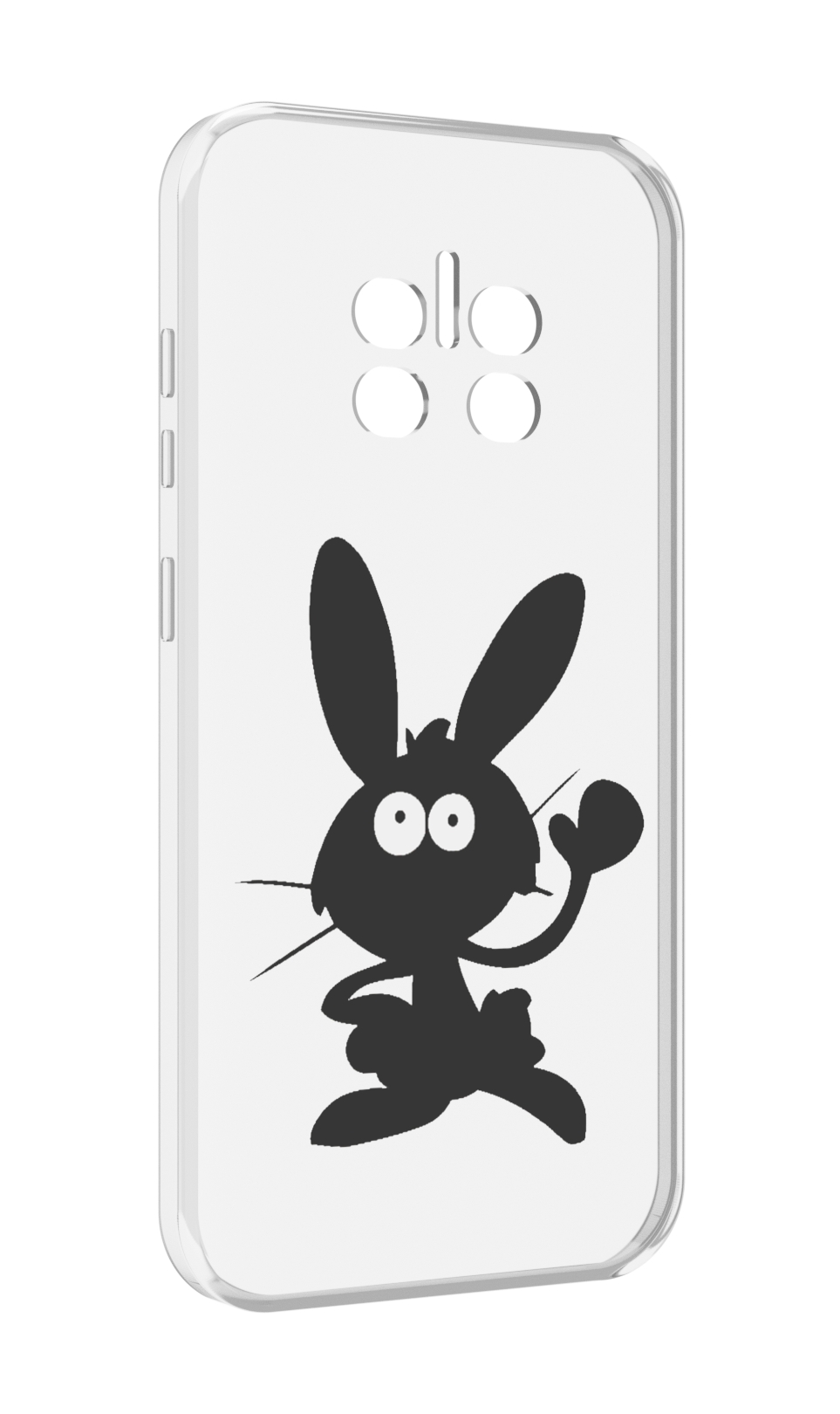 

Чехол MyPads Заяц для Doogee V11, Прозрачный, Tocco