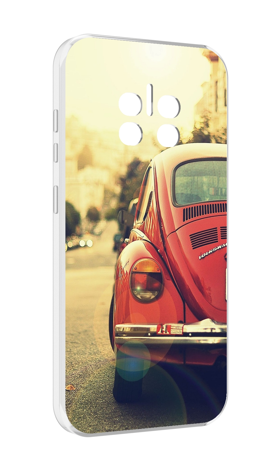 

Чехол MyPads Жук для Doogee V11, Прозрачный, Tocco