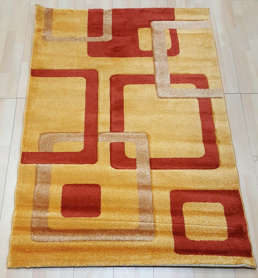 фото Ковер fruzan 3620r прямой террак 080x150 sofia rugs