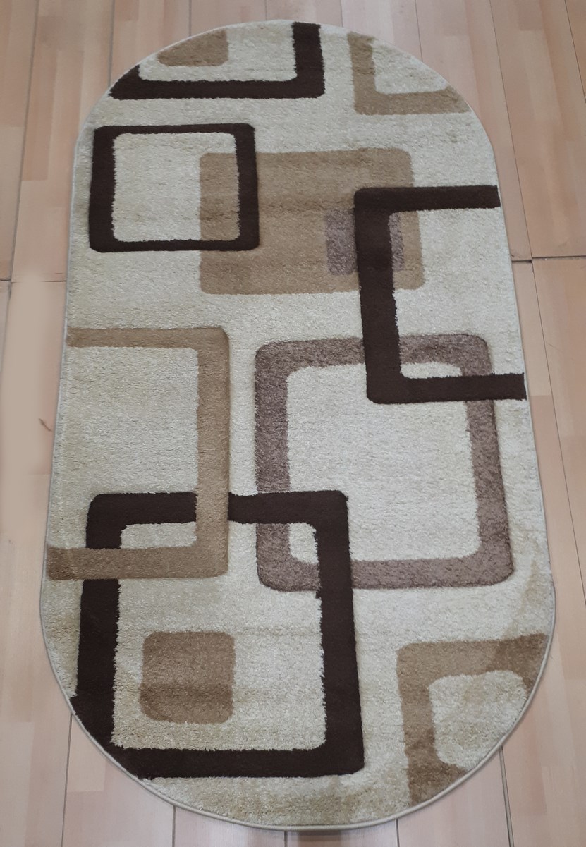 фото Ковер fruzan 3620r овал крем 080x150 sofia rugs