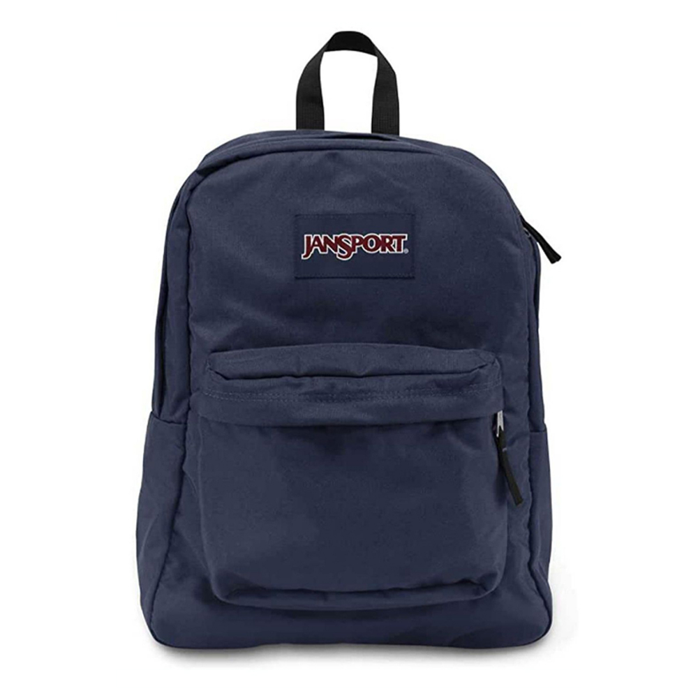 Рюкзак женский JanSport Superbreak navy, 42х33х21 см