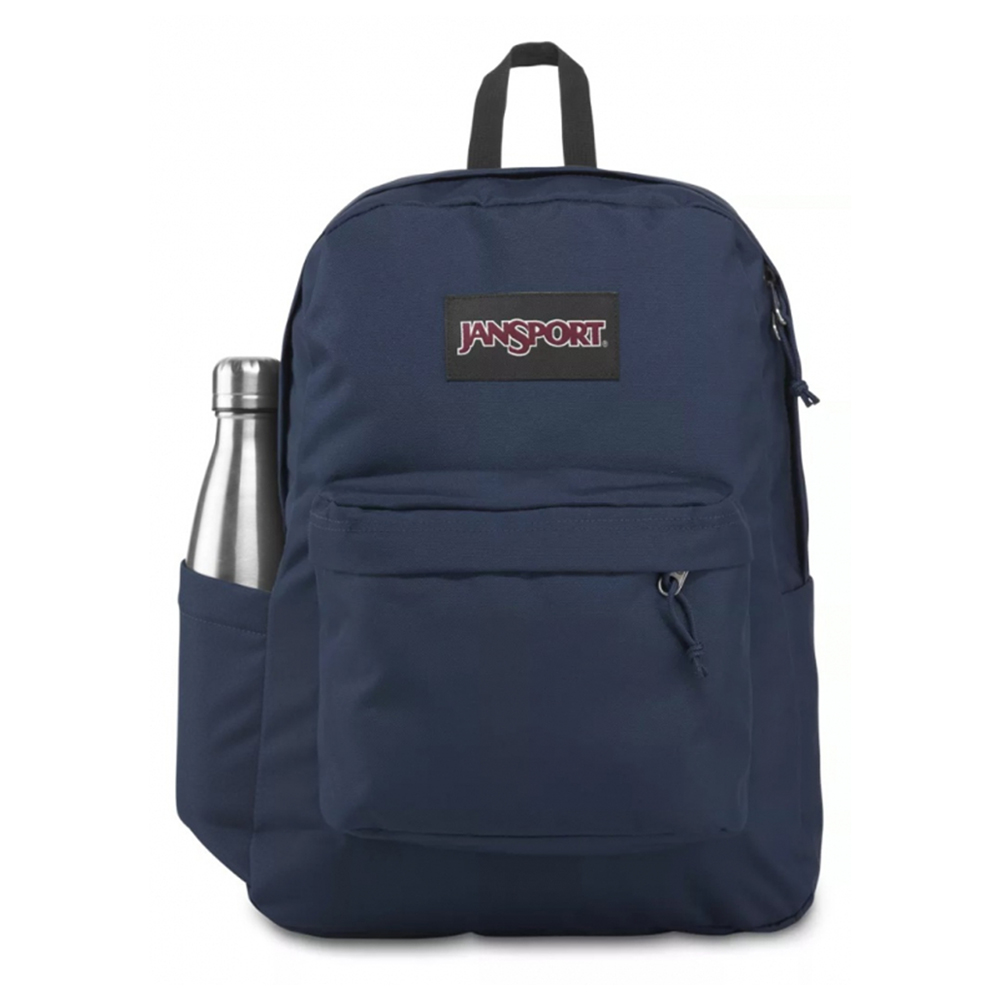

Рюкзак мужской JanSport Superbreak Plus navy, 42х33х21 см, Синий, Superbreak Plus