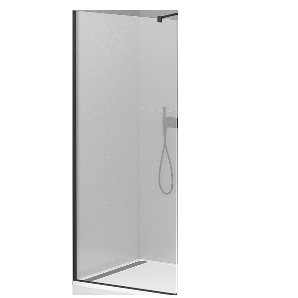 фото Cezares душевая перегородка cezares liberta-l-1-95-c-nero