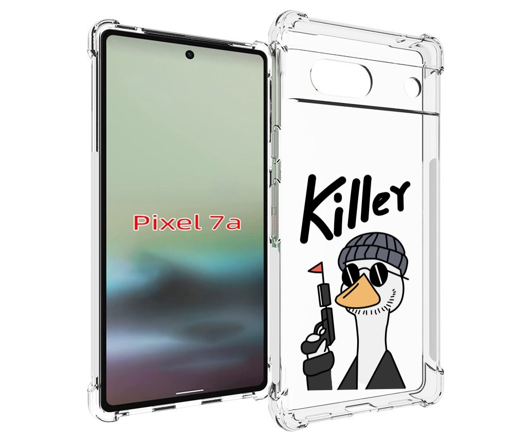 

Чехол MyPads гусь-с-пистолет для Google Pixel 7A, Tocco