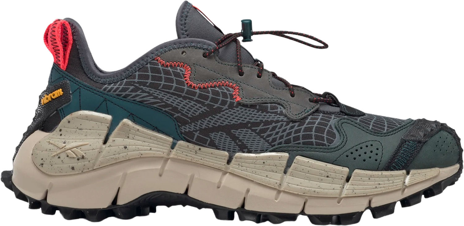 фото Кроссовки reebok zig kinetica ii edge серые 5 us