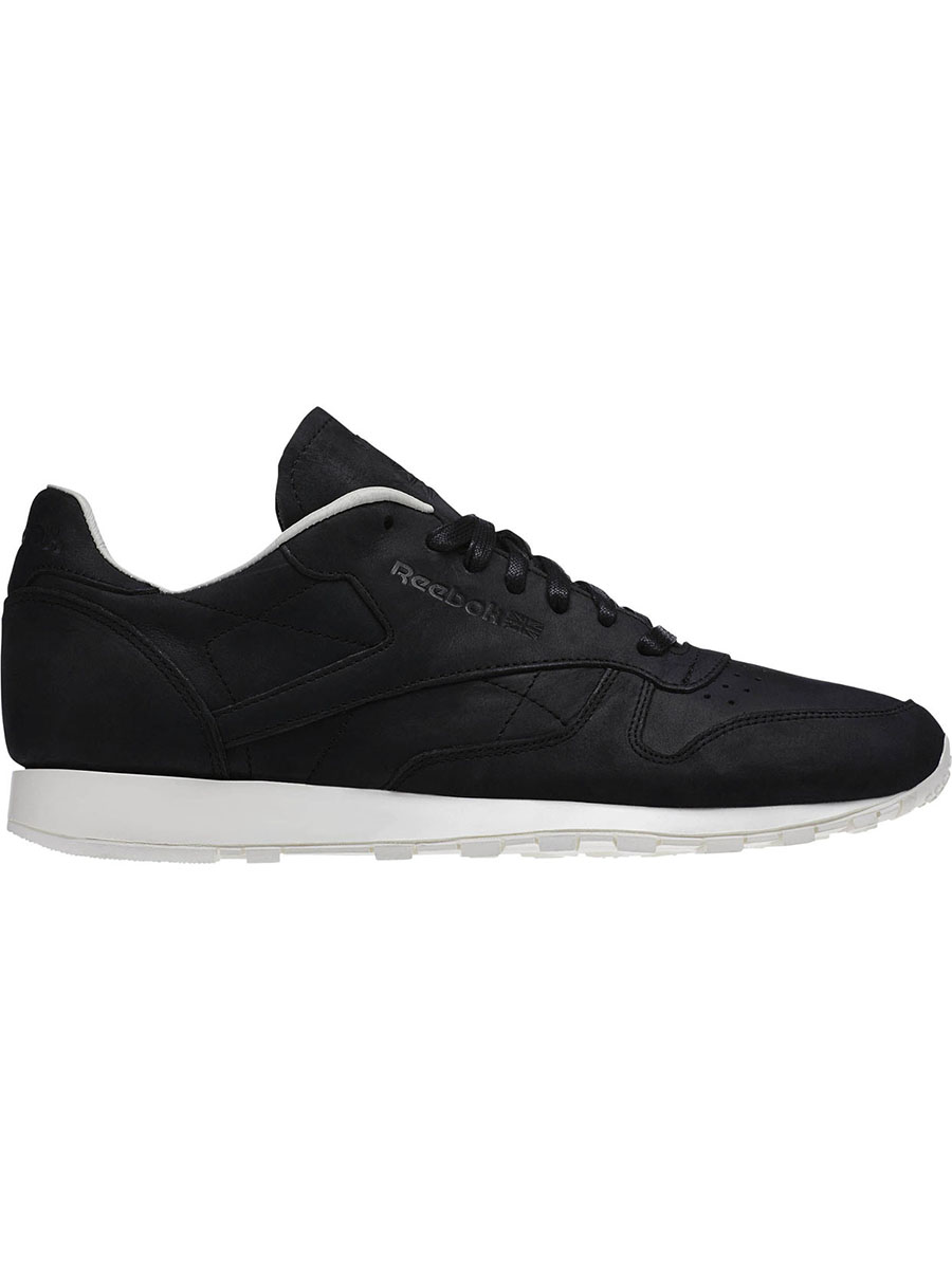 

Кеды мужские Reebok Classic Leather Lux Pw черные 12 US, Classic Leather Lux PW