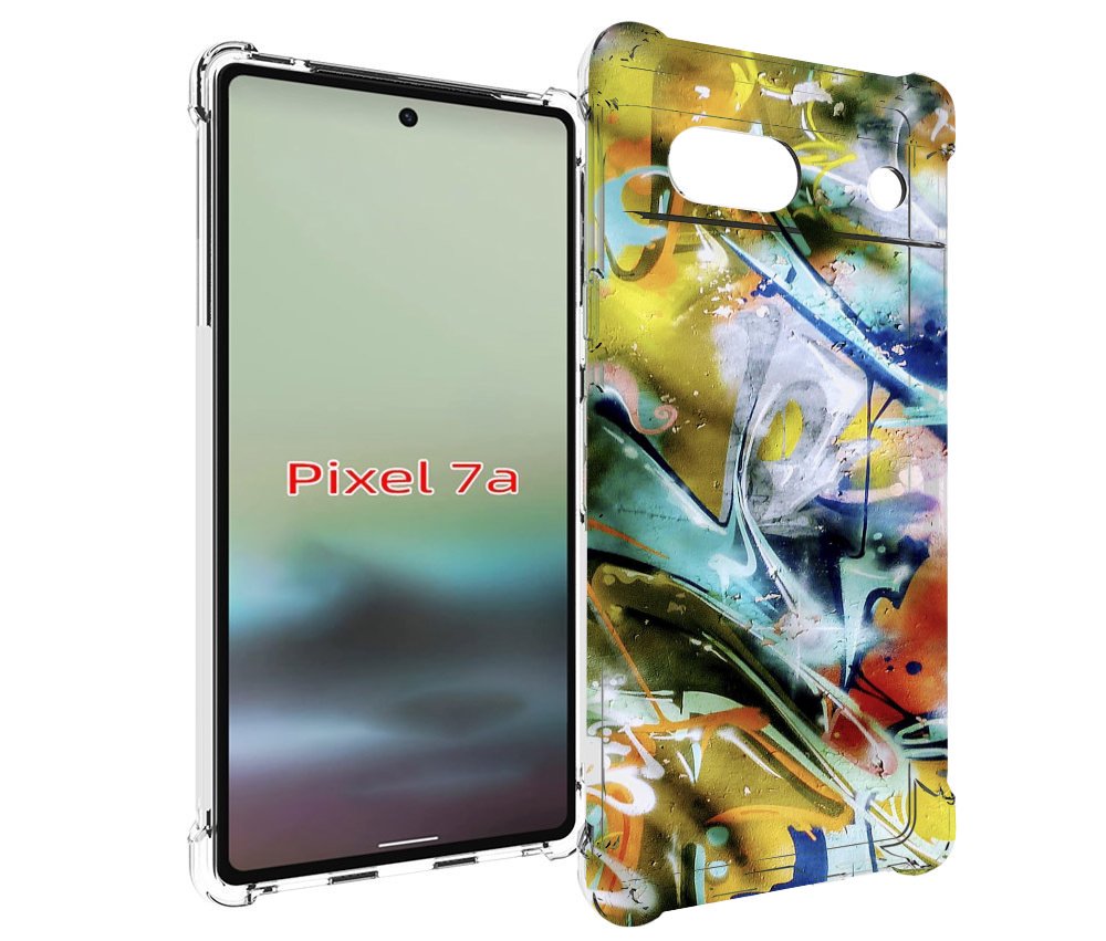 

Чехол MyPads граффити-хаос для Google Pixel 7A, Tocco