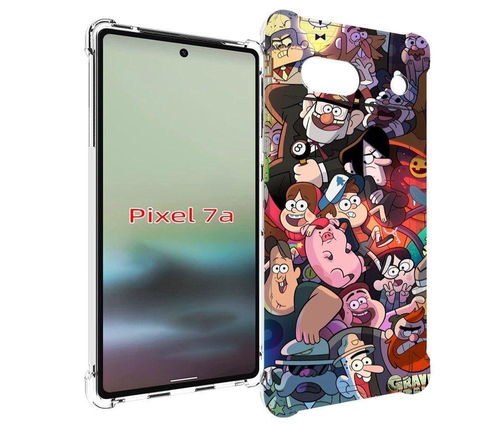 

Чехол MyPads гравити-фолз для Google Pixel 7A, Tocco
