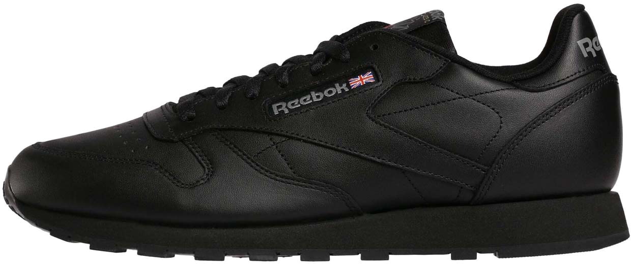 фото Кроссовки мужские reebok classic leather черные 5 us