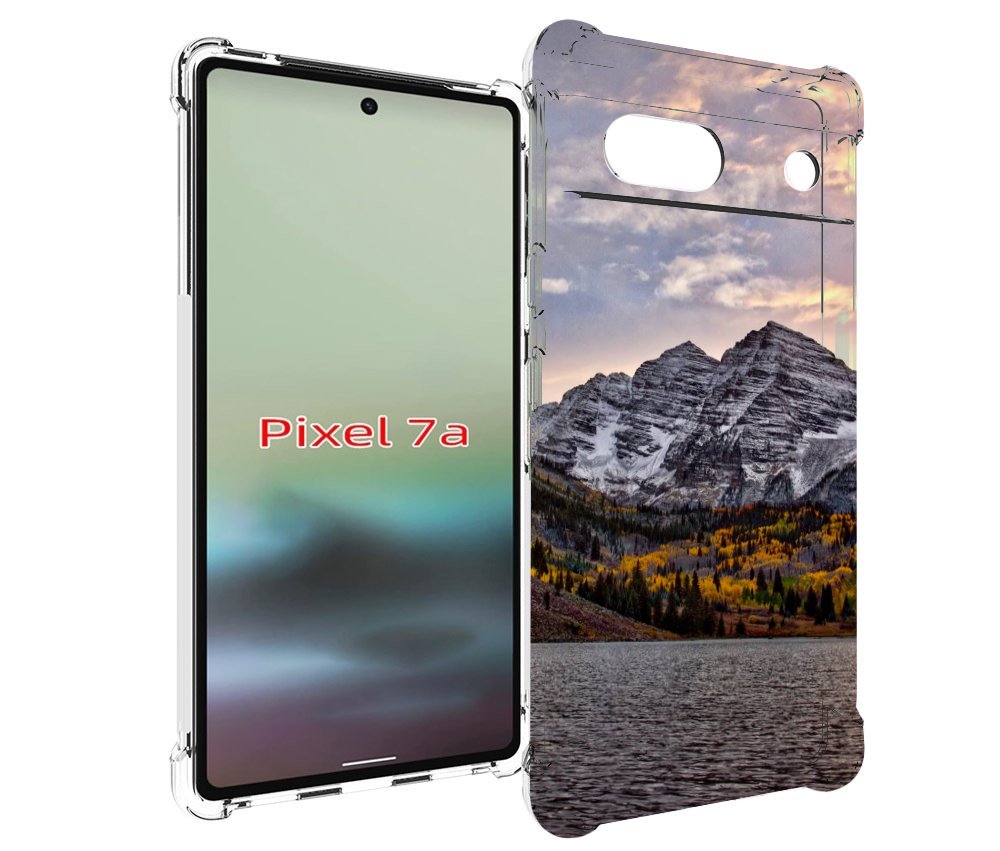 

Чехол MyPads горы-колорадо для Google Pixel 7A, Tocco