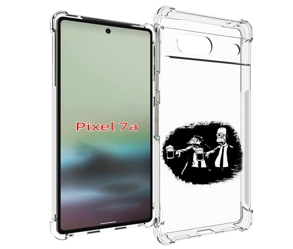 

Чехол MyPads гомер пьет для Google Pixel 7A, Tocco