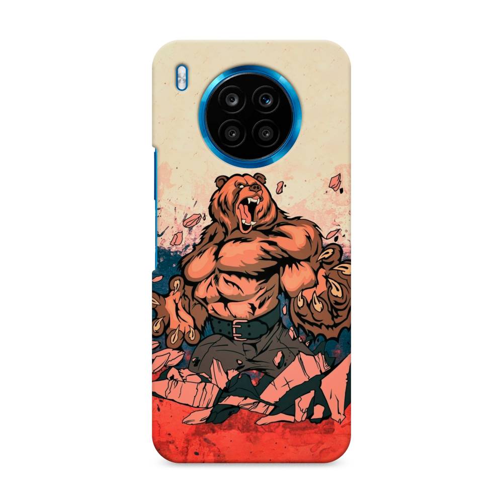 

Чехол Awog "Медведь с флагом РФ" для Honor 50 Lite, 6106420-1