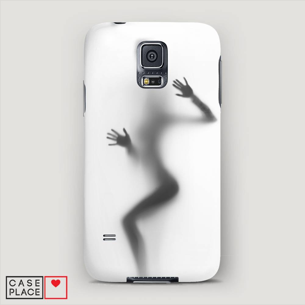 фото Чехол awog "девушка в душе" для samsung galaxy s5 mini
