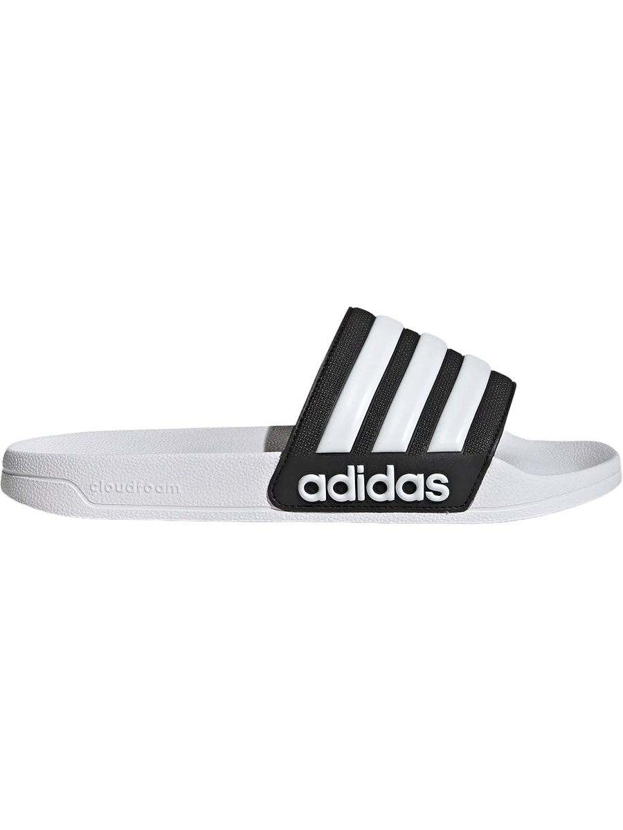 

Шлепанцы унисекс Adidas Adilette Shower белые 12 UK, Adilette Shower