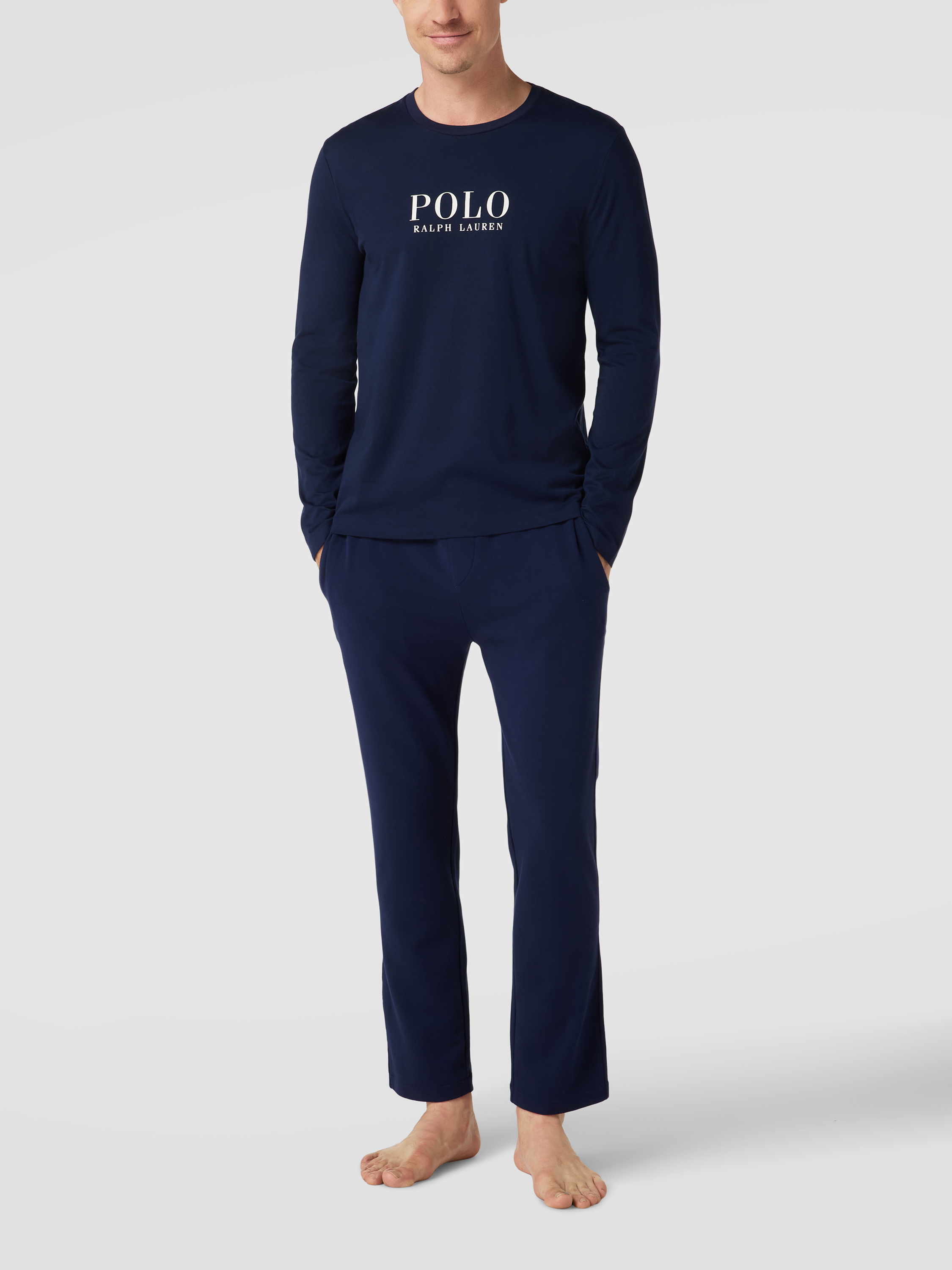 

Лонгслив домашний мужской Polo Ralph Lauren 1675554 синий M доставка из-за рубежа, 1675554