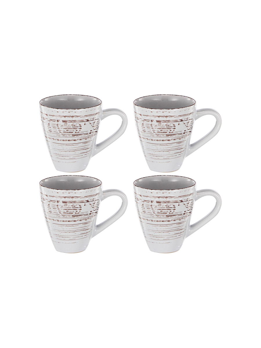 

Кружка Glasar Гласар-Кружки1-3 0278-CREA-S4]GLSR 4 шт, Гласар-Кружки1-3