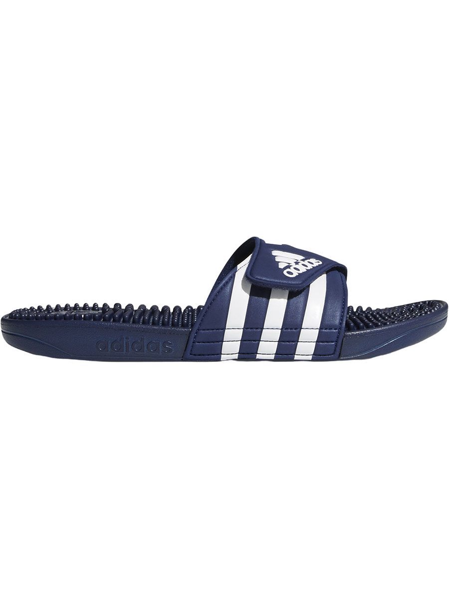 Сланцы унисекс Adidas Adissage синие 6 UK Вьетнам синий