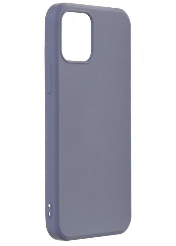 фото Чехол alwio для apple iphone 13 pro max silicone soft touch dark blue asti13pmbl