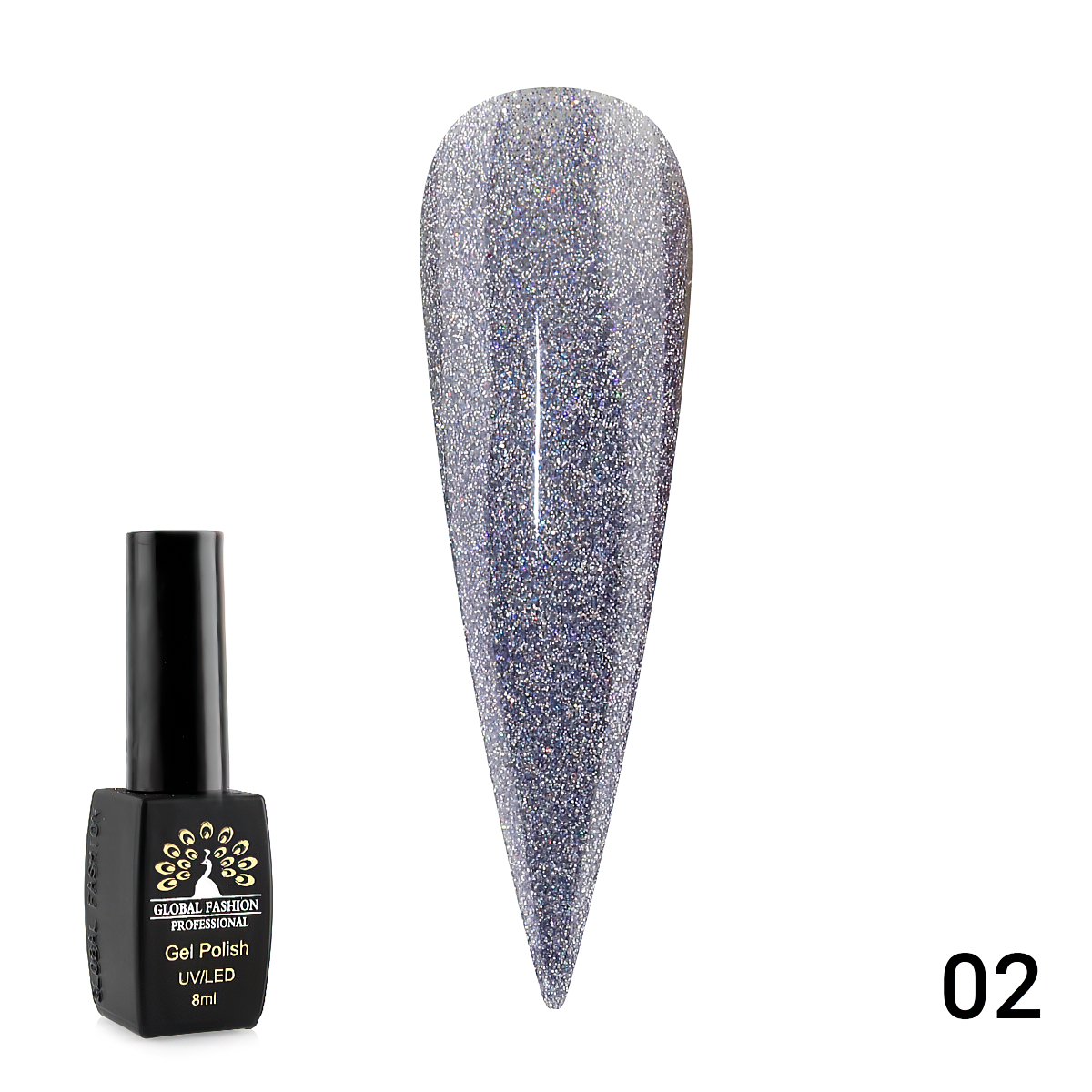 

Гель лак Opal Global Fashion 8 мл, 02