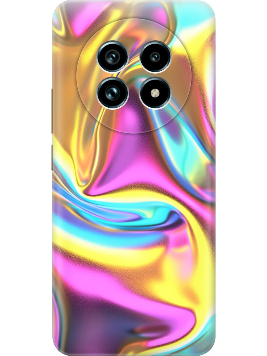 

Силиконовый чехол на Realme 13 Pro+ с принтом "Ультрафиолетовая абстракция", Прозрачный;желтый;фиолетовый, 784808531