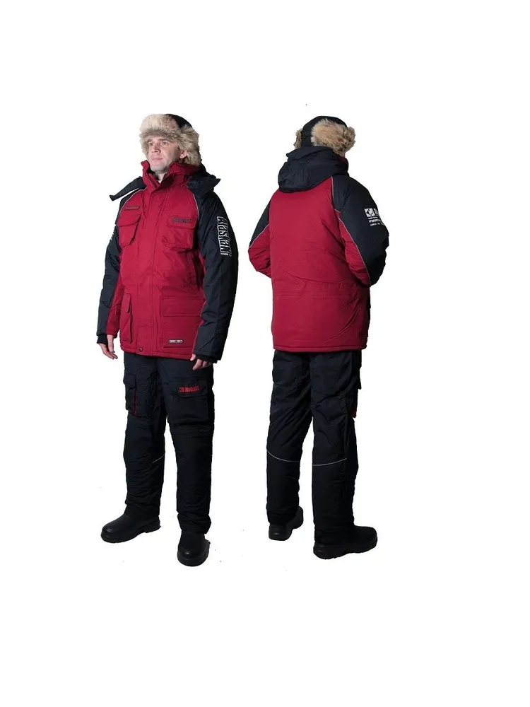 

Зимний костюм Alaskan Russian Mission Bordo р.3XL(56-58), бордовый/черный, Красный;черный, Russian Mission