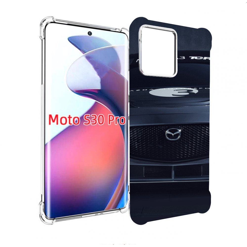 

Чехол MyPads mazda мазда 3 для Motorola Moto S30 Pro, Прозрачный, Tocco