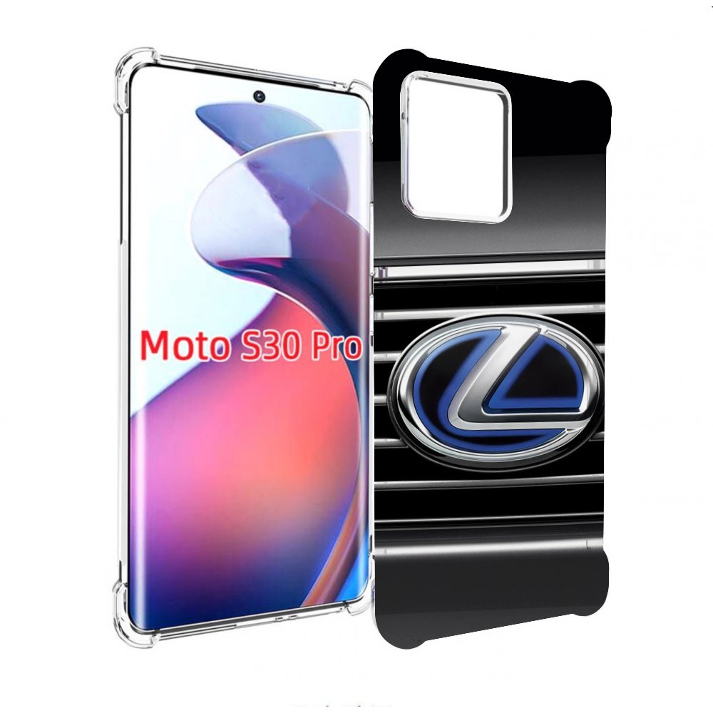 

Чехол MyPads lexus-лексус-2 для Motorola Moto S30 Pro, Прозрачный, Tocco