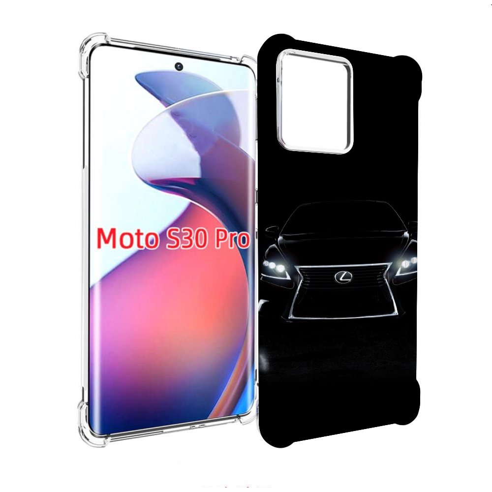 

Чехол MyPads lexus лексус 1 мужской для Motorola Moto S30 Pro, Прозрачный, Tocco
