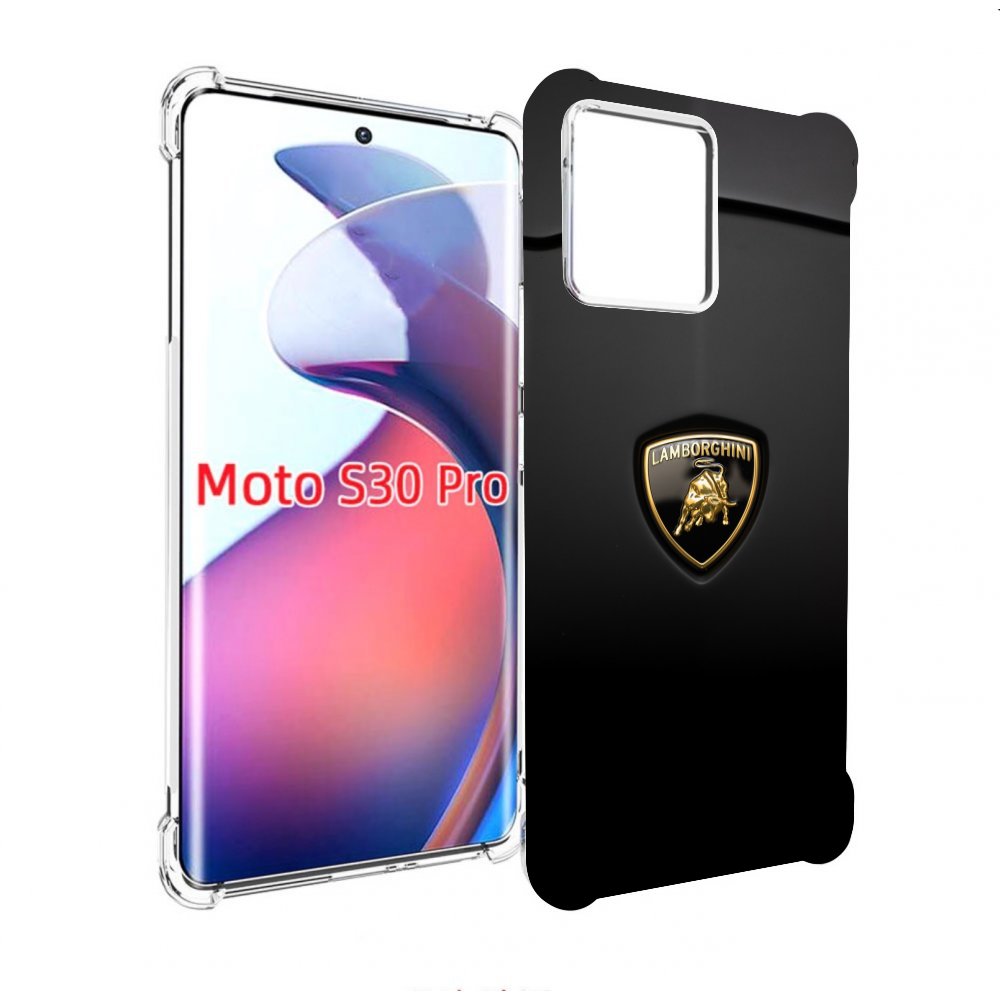 

Чехол MyPads lamborghini ламба 3 для Motorola Moto S30 Pro, Прозрачный, Tocco