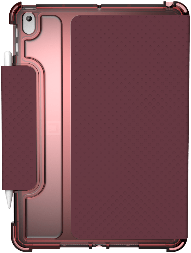 фото Чехол urban armor gear [u] lucent series для ipad 10.2" (2019/2020) баклажановый/розовый uag