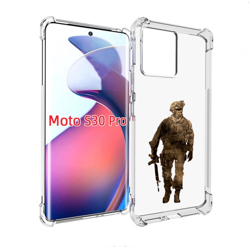 

Чехол MyPads call-of-duty мужской для Motorola Moto S30 Pro, Прозрачный, Tocco