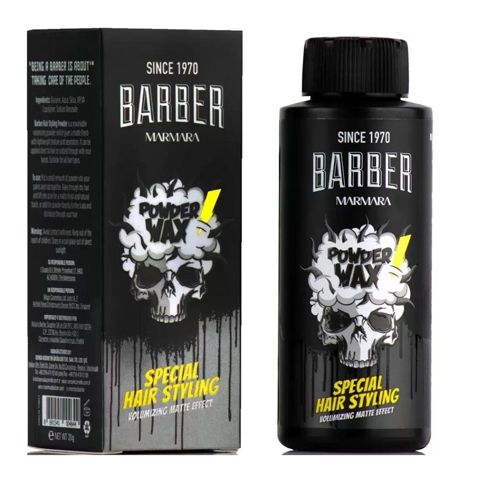 Пудра Marmara Barber Powder Wax для волос 20 г шампунь marmara barber argan для волос 1150 мл