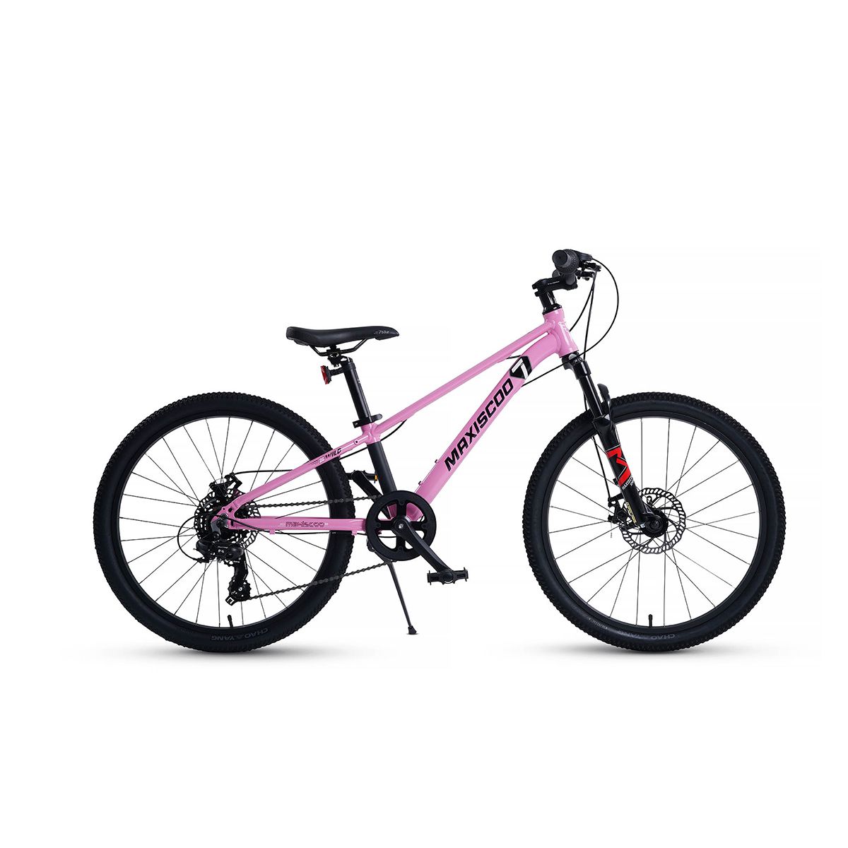 Велосипед Maxiscoo 7BIKE 24'' M300 (2024) Розовый MSC-M7-2405