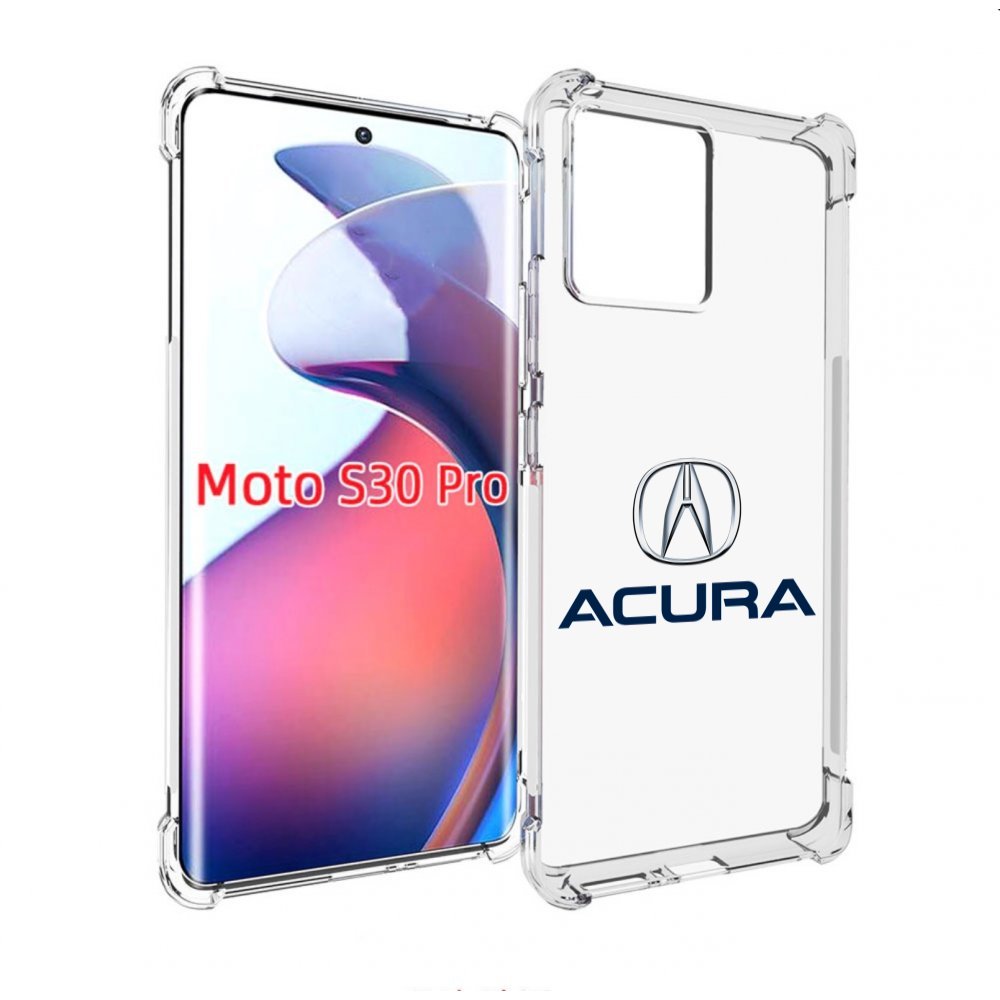 

Чехол MyPads acura-акура-2 для Motorola Moto S30 Pro, Прозрачный, Tocco