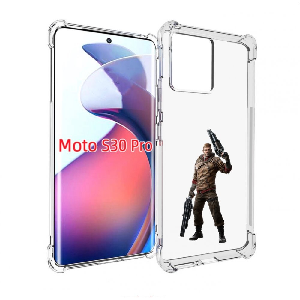 

Чехол MyPads Wolfenstein для Motorola Moto S30 Pro, Прозрачный, Tocco